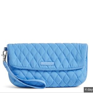 Folded Flap Wristlet